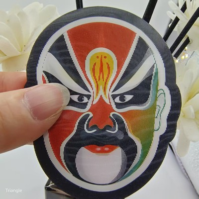 3D Colour change heat transfer badges 6 3D Colour change heat transfer badges 6